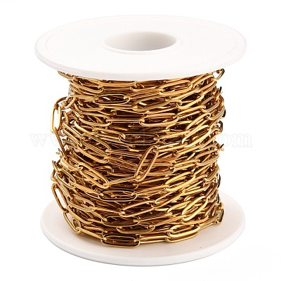 Ионное покрытие (ip) 304 нержавеющая сталь скрепки цепи CHS-O010-03G-1