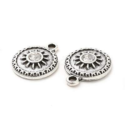 Подвески из сплава со стразами PALLOY-P289-55AS-01-1