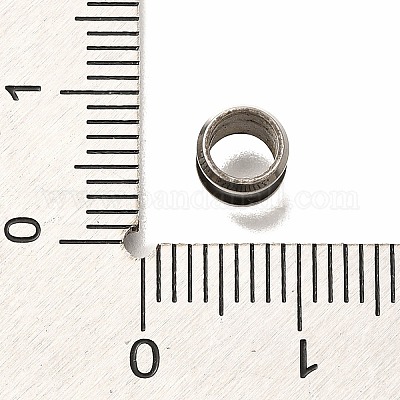 304 нержавеющая сталь эмалированные европейские бусины STAS-R140-22P-1