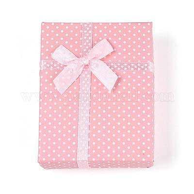 Картон комплект ювелирных изделий коробки CBOX-R012-9x7cm-8-1