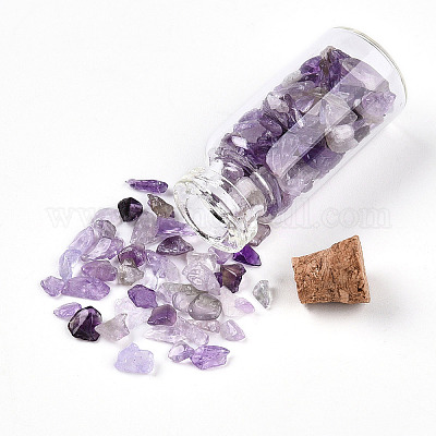 Стеклянные украшения для бутылок желаний AJEW-T013-02J-1