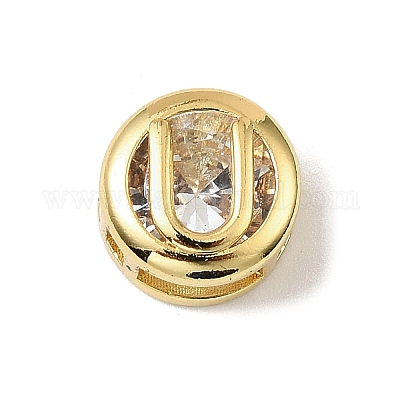 Латунные микро проложить кубического циркония многожильных соединения KK-C111-01G-U-1