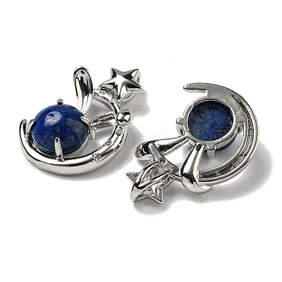 Крашеные природные лазурит подвески G-M434-01P-22-1