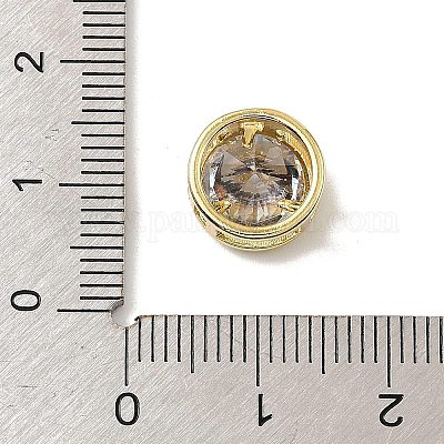 Латунные микро проложить кубического циркония многожильных соединения KK-C111-01G-H-1