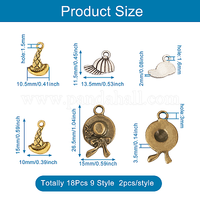 Подвески из цинкового сплава FIND-CW0001-21-1