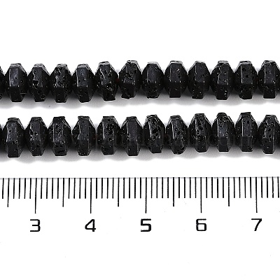 Бусы из натуральной лавы G-G174-B02-01-1