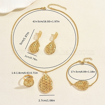 Комплекты из полых браслетов GO0087-1