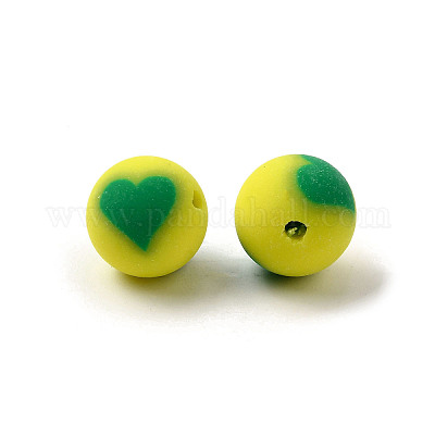 Бусины из полимерной глины  CLAY-I011-01B-10-1