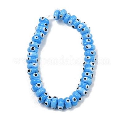 Ручной сглаза бусины бисер нитей&nbsp;LAMP-A007-02B-03-1