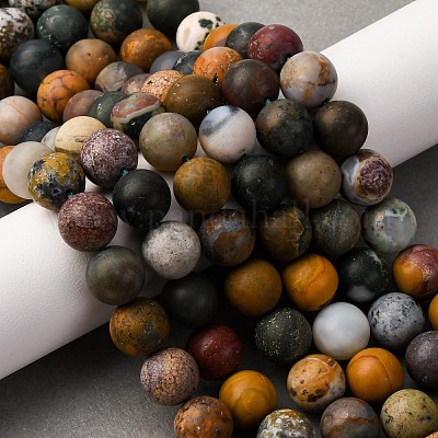 Натуральный океанский агат G-G772-06-B-1