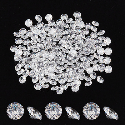 Кубического циркония кабошоны ZIRC-FG0001-09B-1