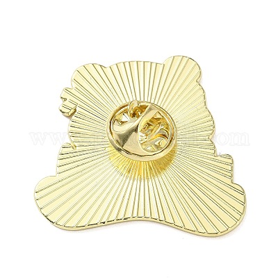 Эмалевые значки с изображением панды JEWB-B030-03C-G-1