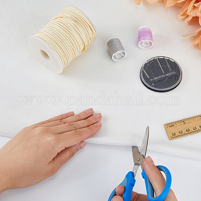 Эластичная сетчатая ткань из полиэстера DIY-WH0496-31B-1