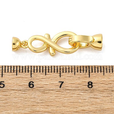 Латунь раз по сравнению с застежками KK-U059-23G-1