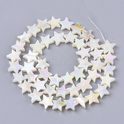 Нити бусин из пресноводных ракушек X-SHEL-N026-07A-1