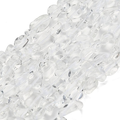 Прозрачные стеклянные бусины G-K398-A02-01-1