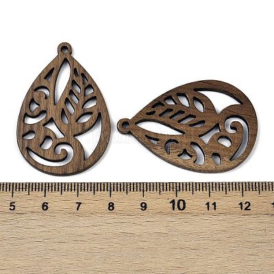 Подвески из орехового дерева WOOD-A025-04E-1