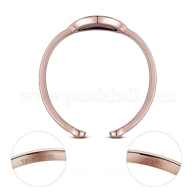 Регулируемый манжетный палец со знаком мира из стерлингового серебра TS-R275-RG-1