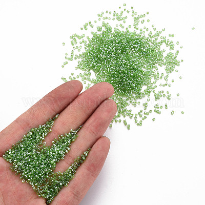 Стеклянные цилиндрические бусины SEED-S047-G-007-1