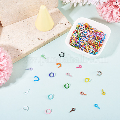 400 шт. литой винт с проушиной для штифта FIND-TA0007-89-1