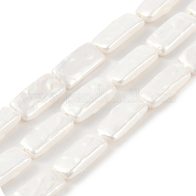 Гальванические оболочки жемчужные бусы пряди BSHE-C007-C01-01-1