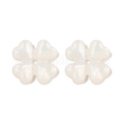 Непрозрачная смола клевер декоден кабошоны CRES-I036-18B-1