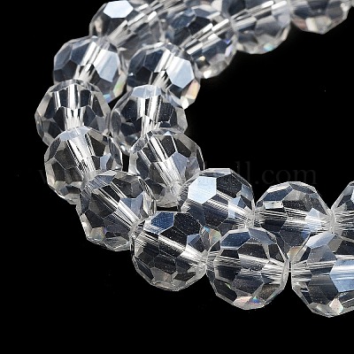 Гальванизируйте прозрачное стекло бисер нитей EGLA-A035-T10mm-A19-1