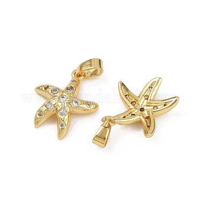 Латунные микро проложить кубического циркония подвески KK-C093-17A-G01-1