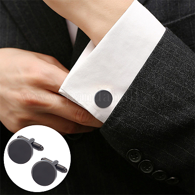 4 шт. пуговица для манжет из нержавеющей стали STAS-WR0001-04-1