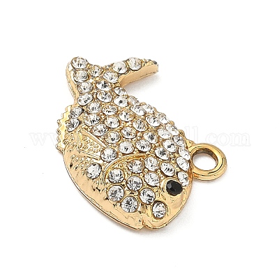 Подвески из сплава и страза PALLOY-P313-12A-G-1