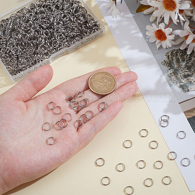 1000 шт. разъемные кольца из нержавеющей стали 304 STAS-ME0002-56-1