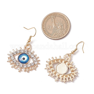 4 пара сережек-подвесок из нержавеющей стали и сплава 304 EJEW-JE06324-1