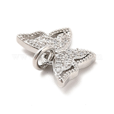 Стойки обшивки латунь микро проложить кубическую прелесть диоксида циркония KK-K270-35P-1