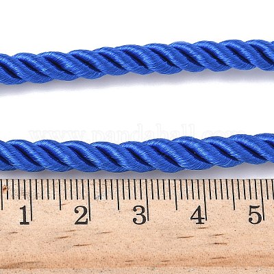 Изготовление ожерелья из нейлонового витого шнура толщиной 5 мм FIND-G096-01G-16-1