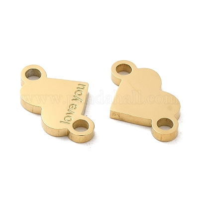 Ионное покрытие (ip) 316l хирургическая нержавеющая сталь соединительные подвески STAS-F302-17G-1