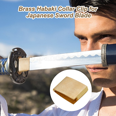 Латунный патрон для ножей AJEW-WH0314-853B-1