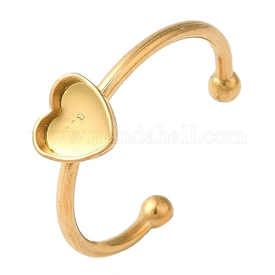 Ионное покрытие (ip) 304 нержавеющая сталь открытые манжетные кольца компоненты STAS-I306-01G-1