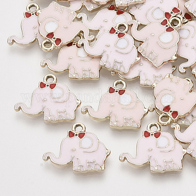 Подвески из эмали и сплава ENAM-N048-007B-1