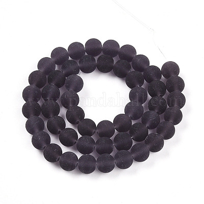 Прозрачные стеклянные бусины&nbsp;LS-GLAA-T032-T8mm-MD03-1