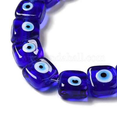 Ручной сглаза бусины бисер нитей&nbsp;LAMP-G154-03C-1