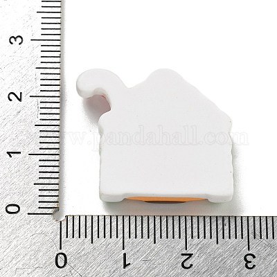 Рождественские кабошоны из непрозрачной смолы для декодирования RESI-U006-05H-1