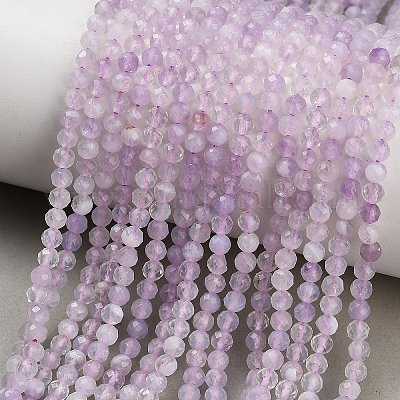 Natürliche Lavendel-Amethyst-Perlenstränge&nbsp;GG-CBA4399-A06-03-1