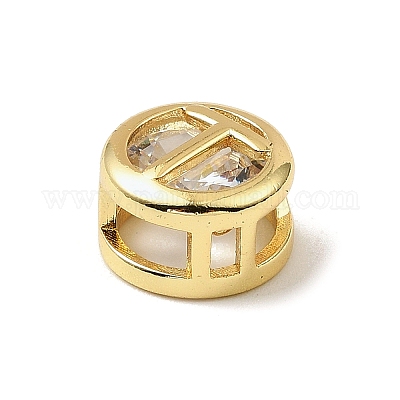 Латунные микро проложить кубического циркония многожильных соединения KK-C111-01G-T-1