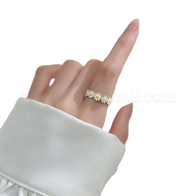 Регулируемые манжеты из сплава ромашки для женщин FS-WG99381-01-1