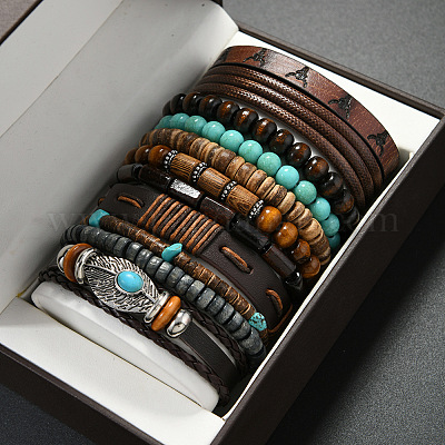 11 шт. 11 стиля: браслеты из сплава FS-WG1CC63-01-1