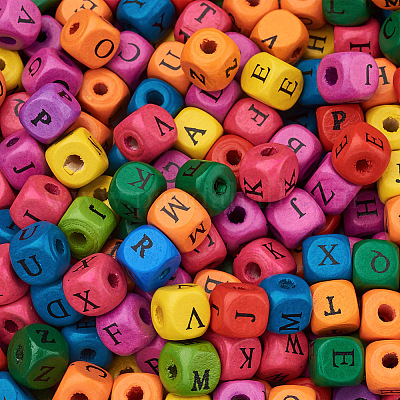 Small Silicone Alphabet Beads, 10mm Silicone Bead Letter Names, Silicone Letter  Beads, Cube Letter Beads, Small Letter Beads for Lanyards 