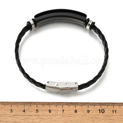 Искусственная кожа шнур плетеные браслеты BJEW-B126-01B-1