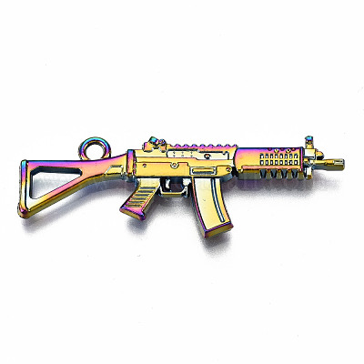 Подвески из сплава цвета радуги PALLOY-S180-004-RS-1