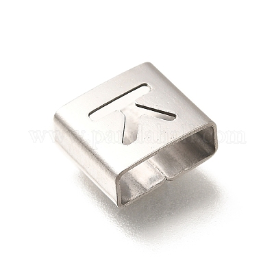 Квадратные скользящие подвески в виде букв из нержавеющей стали 304 STAS-L132-17K-1