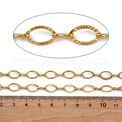 Овальные звенья цепи из нержавеющей стали 304 CHS-B006-13G-1